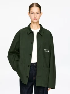 ARKET CAFÉ Baumwoll-Overshirt
