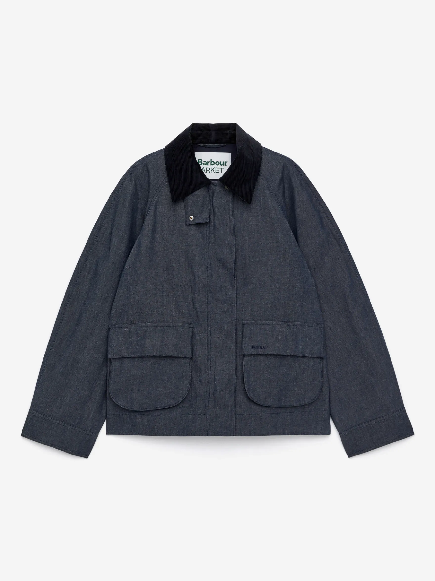ARKET und Barbour gewachste Denimjacke