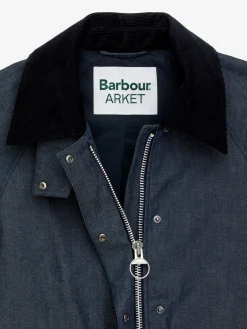ARKET und Barbour gewachste Denimjacke