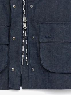 ARKET und Barbour gewachste Denimjacke