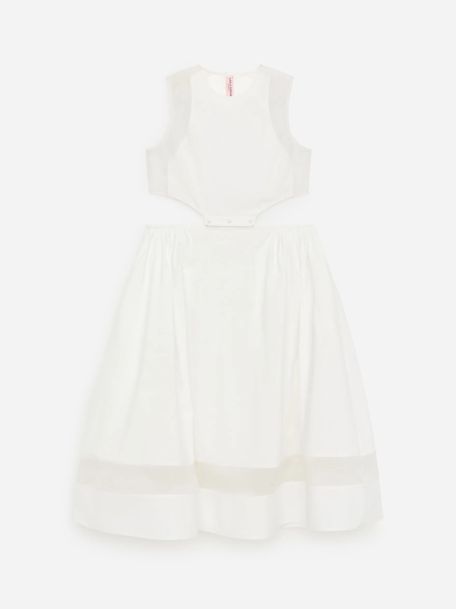 ARKET und Laila Gohar Latzkleid