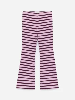 Ausgestellte, gerippte Leggings, 2er-Set