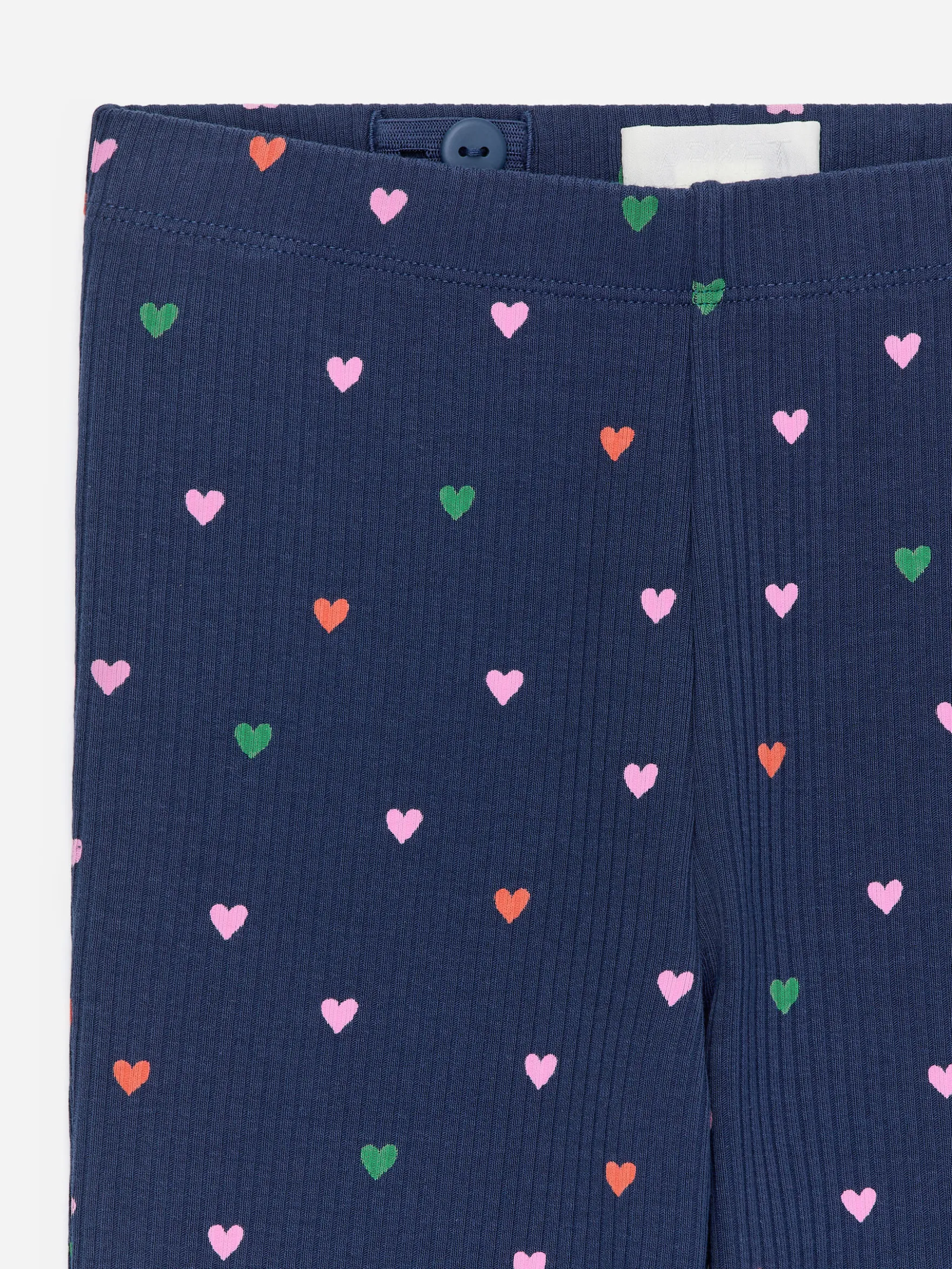 Ausgestellte gerippte Leggings