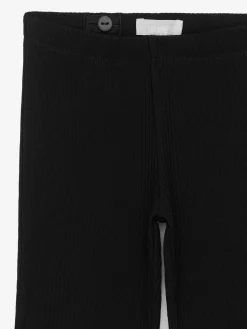 Ausgestellte gerippte Leggings