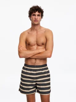 Badeshorts mit Allover-Print