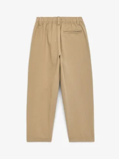 Baumwoll-Chino mit schmal zulaufendem Bein