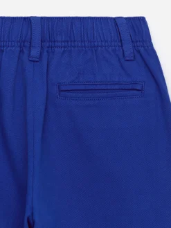 Baumwoll-Chino mit schmal zulaufendem Bein