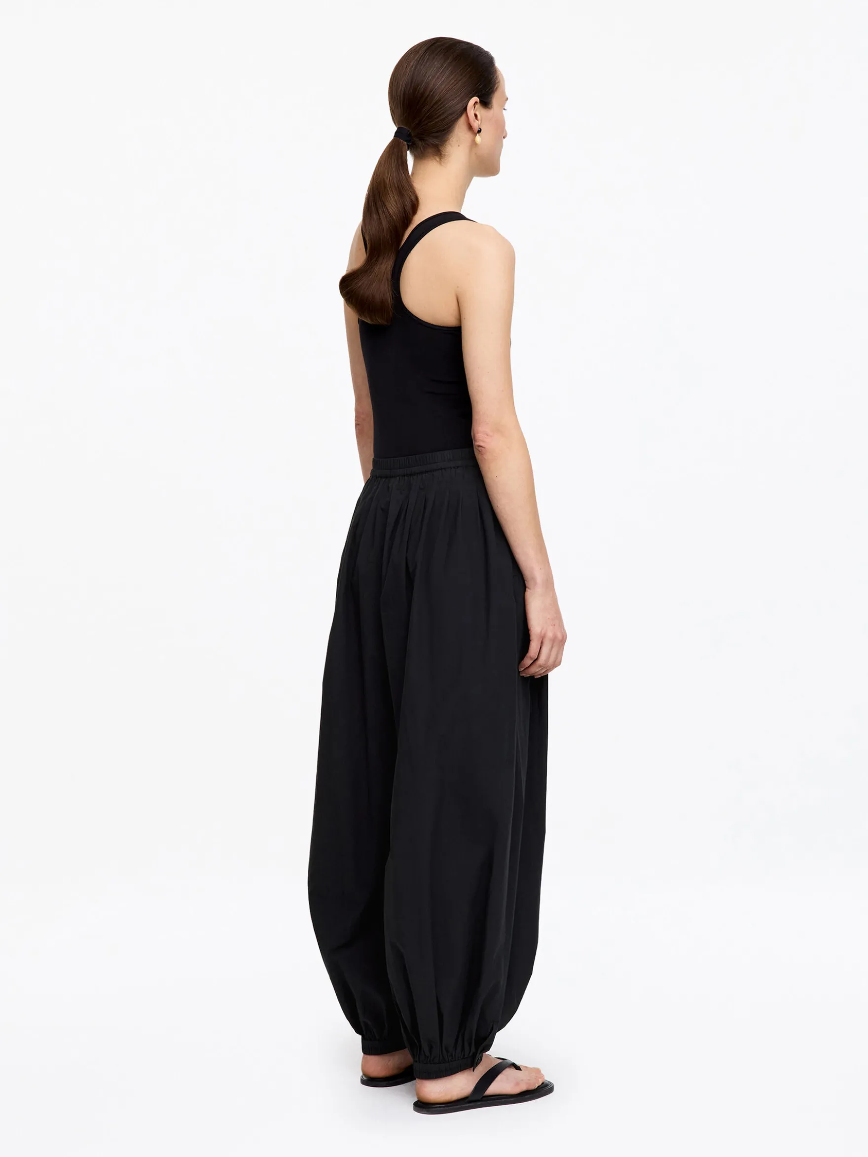 Baumwollhose mit Ballonschnitt