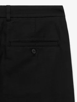 Baumwollleinen-Hose REGULAR CROPPED
