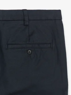 Baumwollleinen-Hose REGULAR CROPPED