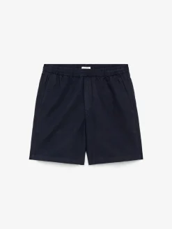 Baumwoll-Leinen-Shorts mit Schnürung