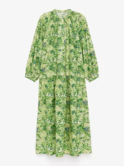 Baumwoll-Maxikleid