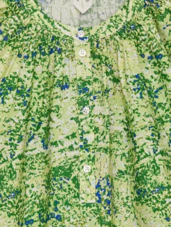 Baumwoll-Maxikleid
