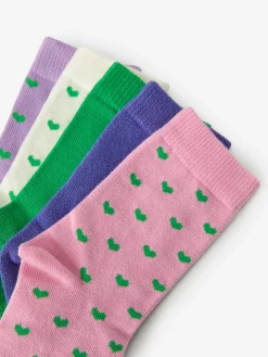 Baumwollsocken, 5er-Pack