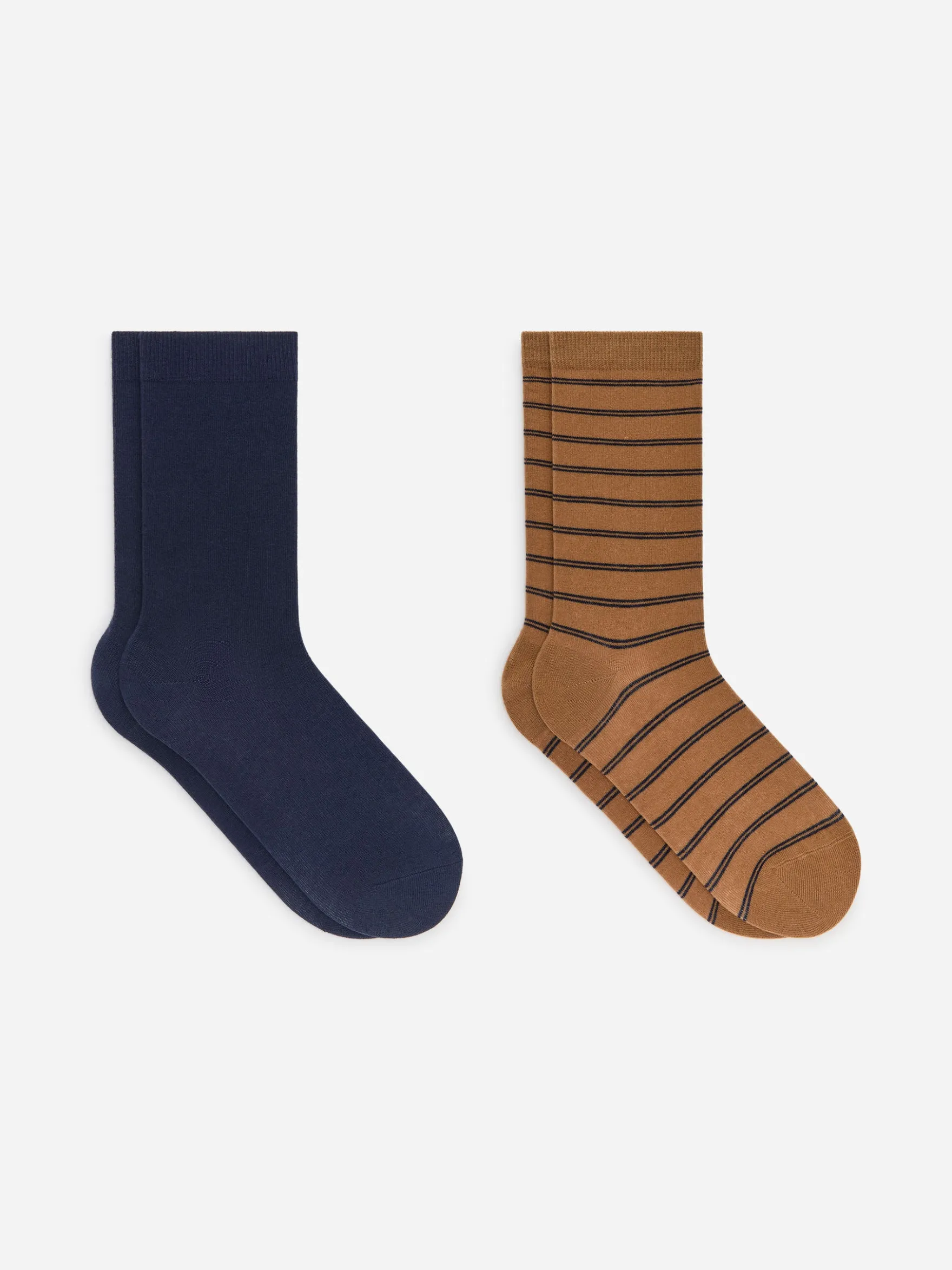 Baumwollsocken im 2er-Pack
