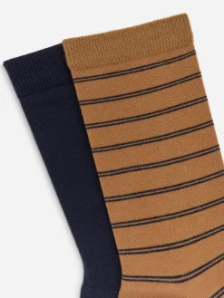 Baumwollsocken im 2er-Pack