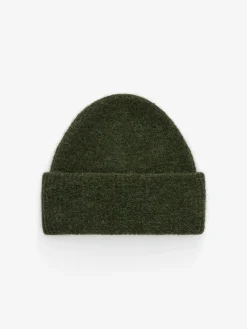 Beanie aus Alpakawolle und Wolle
