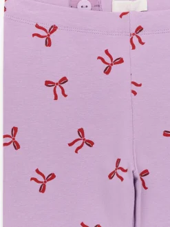 Bedruckte Jersey-Leggings