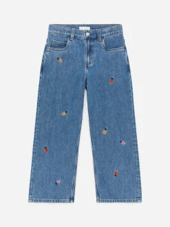 Bestickte Jeans