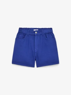 Bestickte Jeansshorts