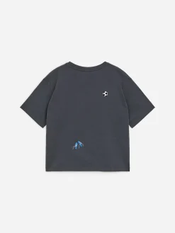Besticktes T-Shirt