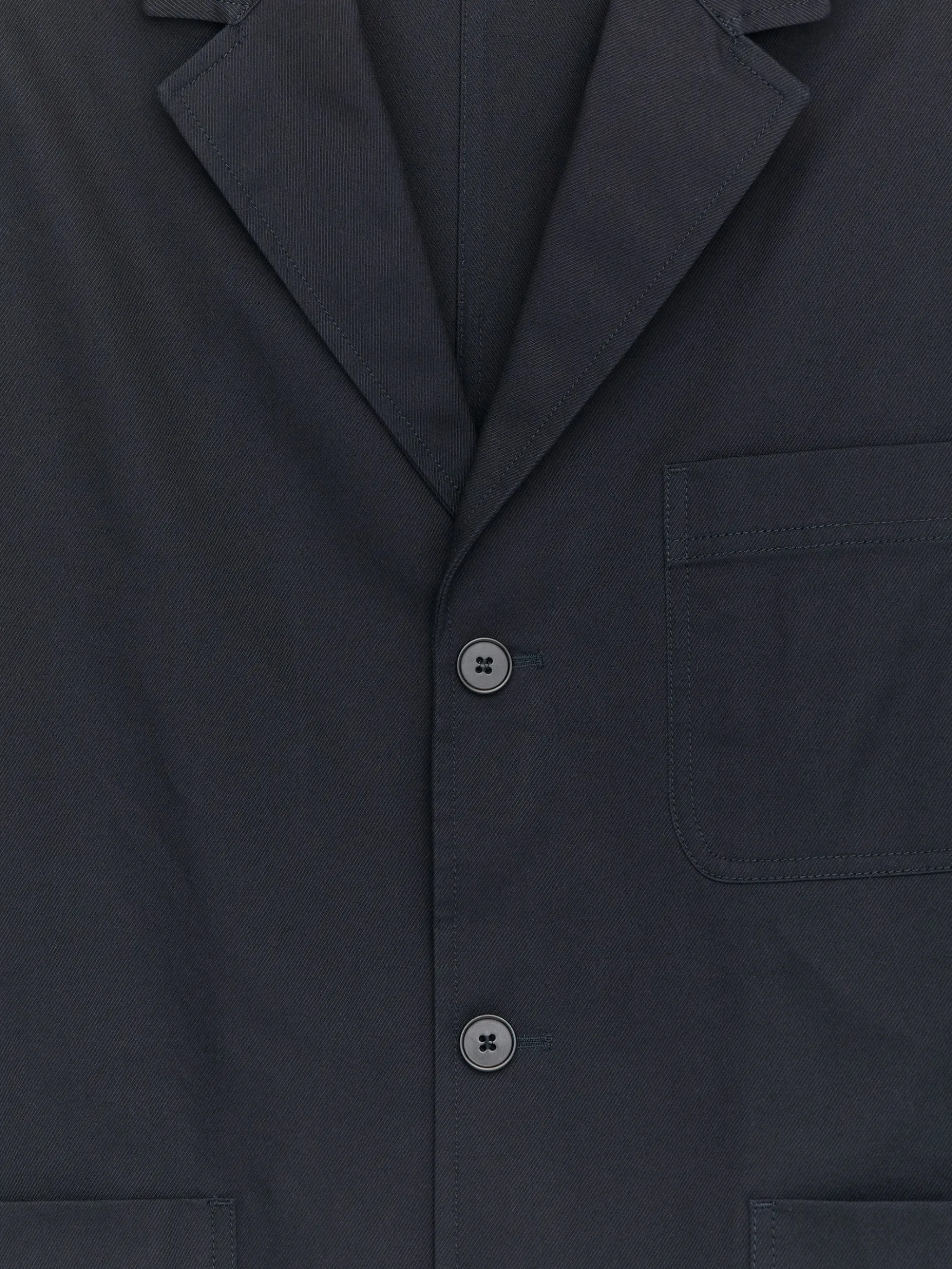 Blazer aus Baumwolltwill