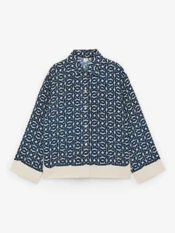 Bluse mit Print