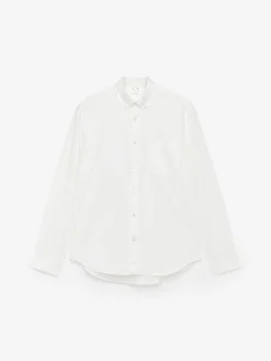 Button-down-Hemd aus Popeline
