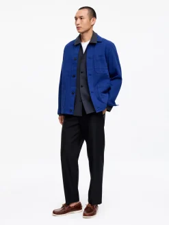 Canvas-Overshirt aus einer Tencel-Mischung