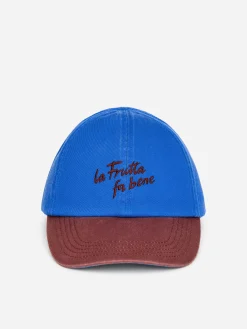 Cap aus Twill mit Blockstreifen