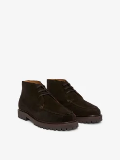 Chukka Boot aus Spaltvelours