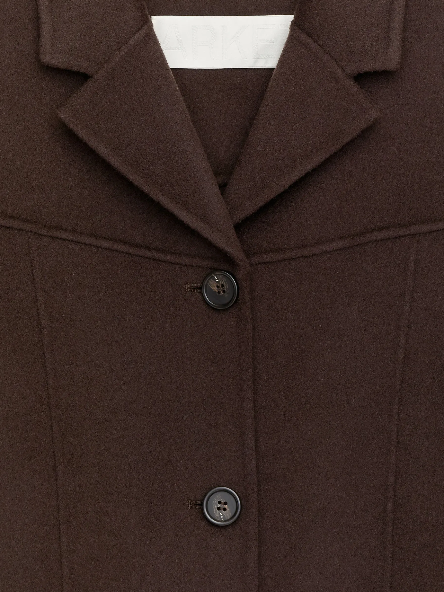 Doubleface-Blazer aus Wollmischung