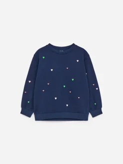 Frottee-Sweatshirt