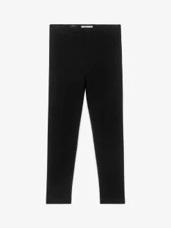 Gerippte Jersey-Leggings