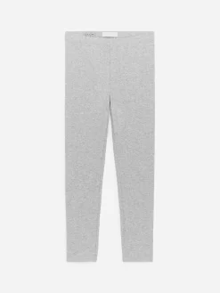 Gerippte Jersey-Leggings, 2er-Set