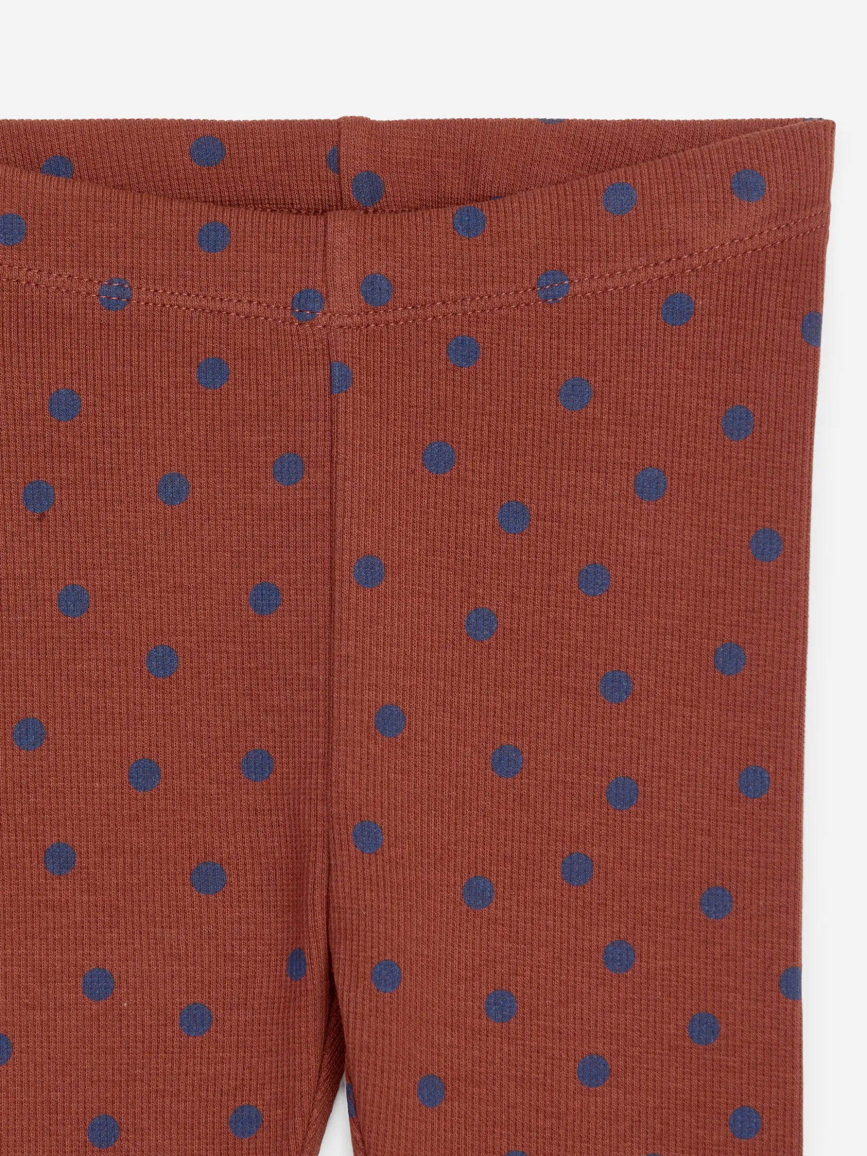 Gerippte Leggings