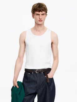 Geripptes Tanktop