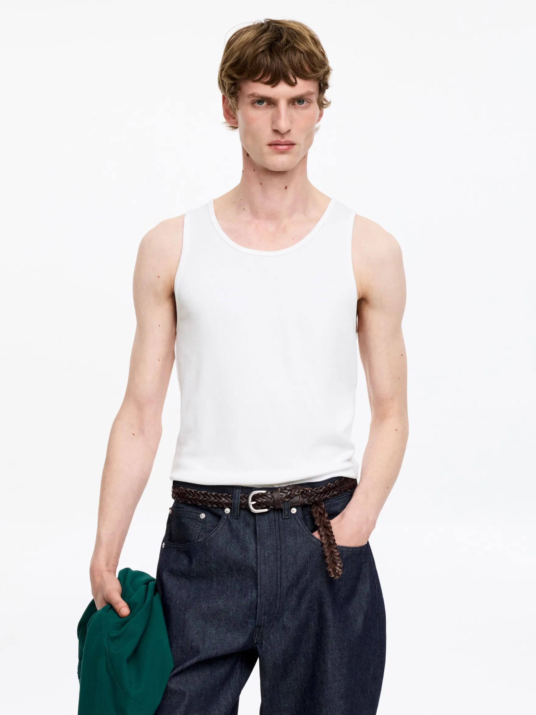 Geripptes Tanktop