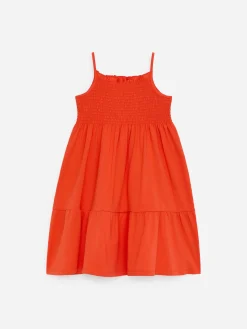 Gesmoktes Jerseykleid