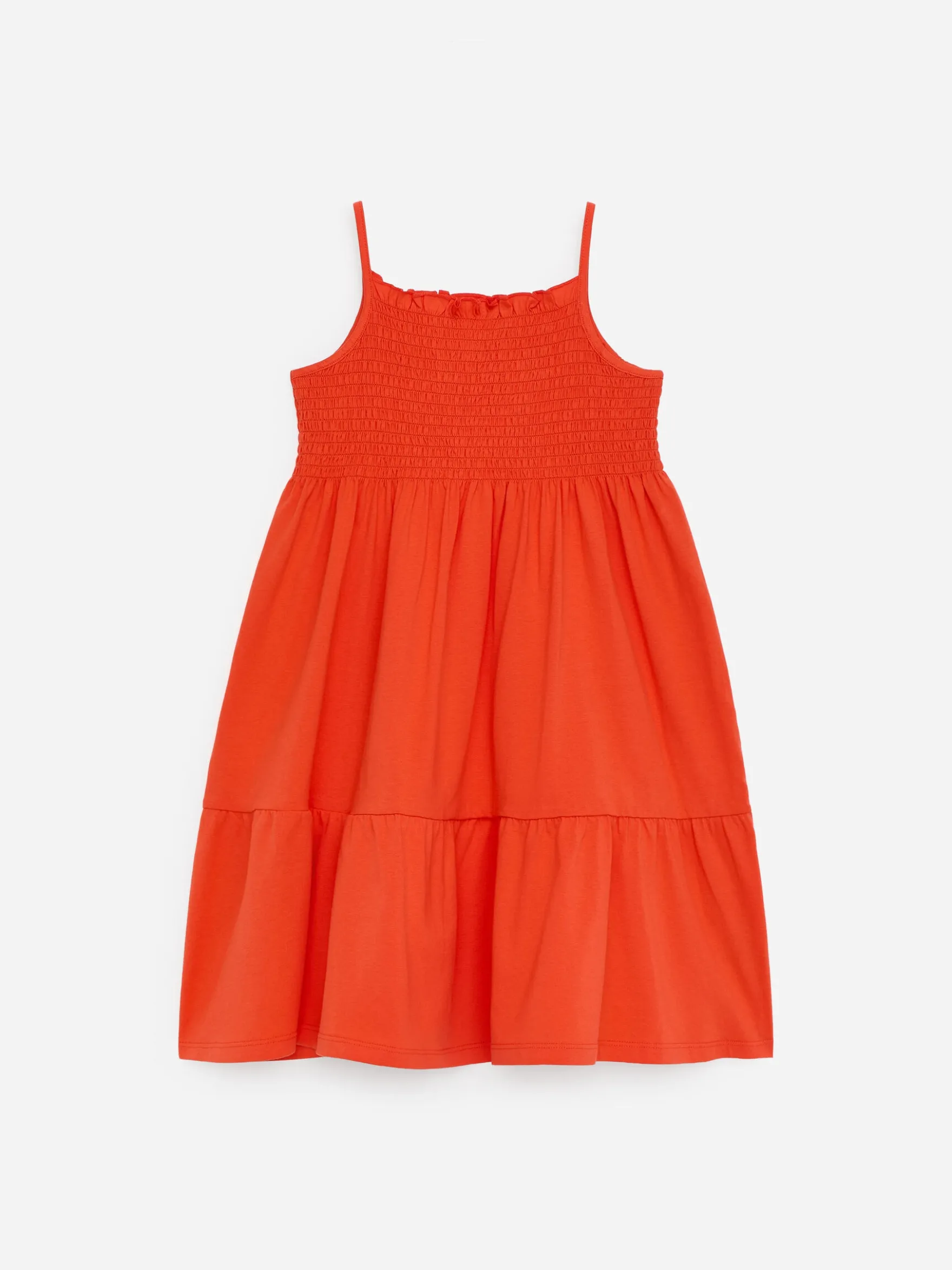 Gesmoktes Jerseykleid