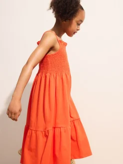 Gesmoktes Jerseykleid