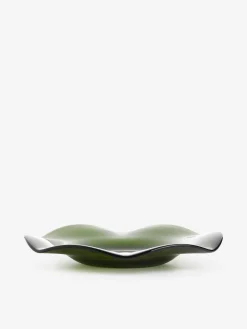 Gewellter Glasteller, 27 cm