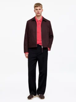 Harrington-Jacke aus Baumwolle