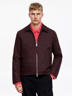 Harrington-Jacke aus Baumwolle
