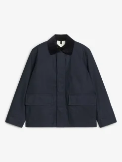 Jacke aus gewachster Baumwolle