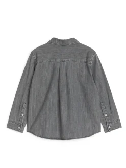 Jeansbluse