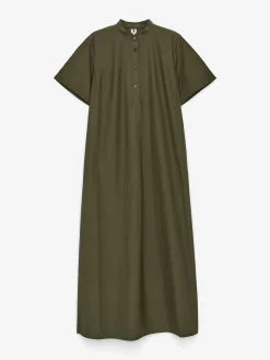 Kleid aus Cupro und Baumwolle