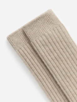 Knielange Socken aus Kaschmirmischung