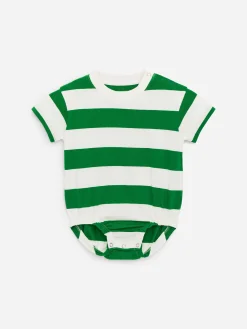 Kurzärmeliger Jersey-Strampler