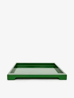 Lackiertes Tablett, 47 x 31 cm